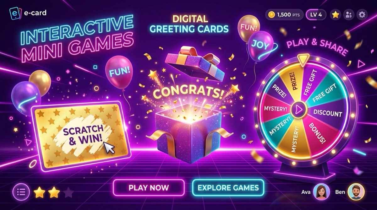Panduan Fitur Interaktif Website Ucapan Digital Ucapanku