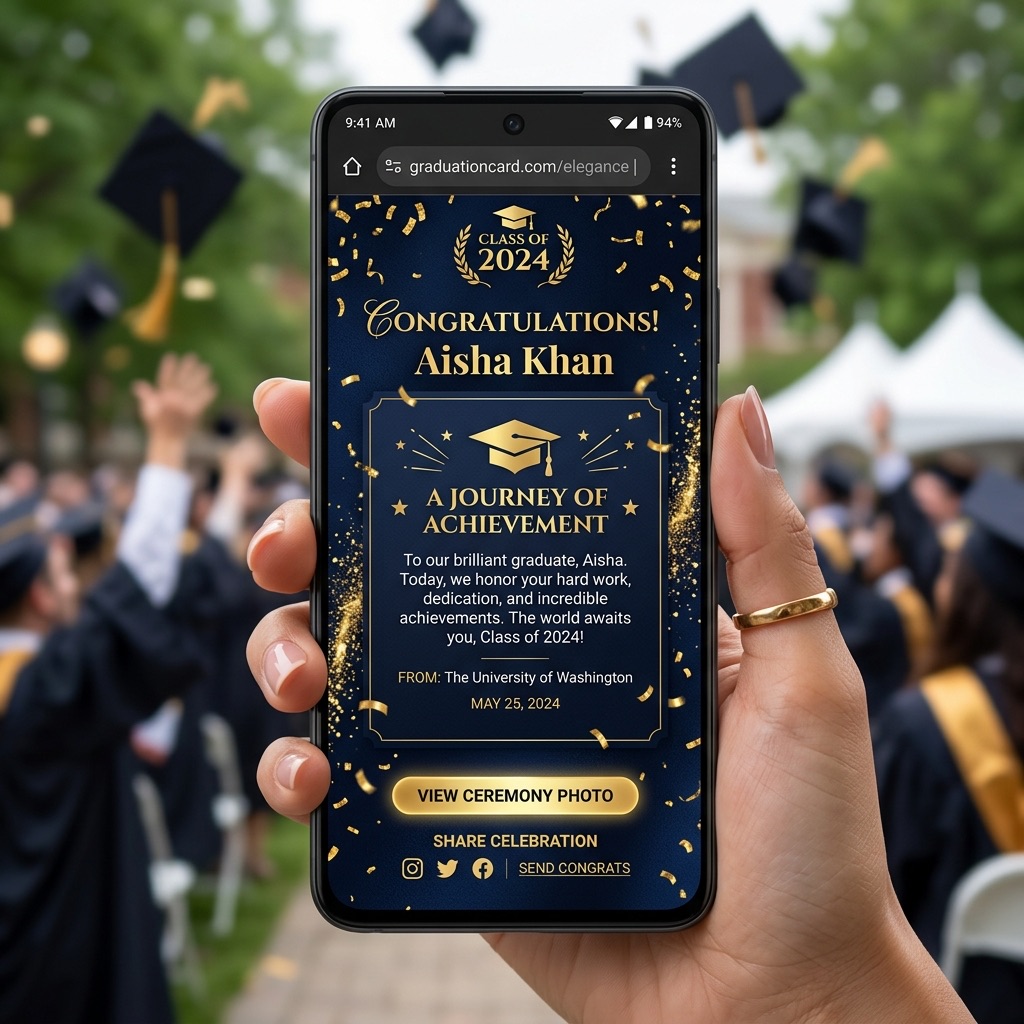 Panduan Visual Kartu Ucapan Wisuda Digital Sahabat